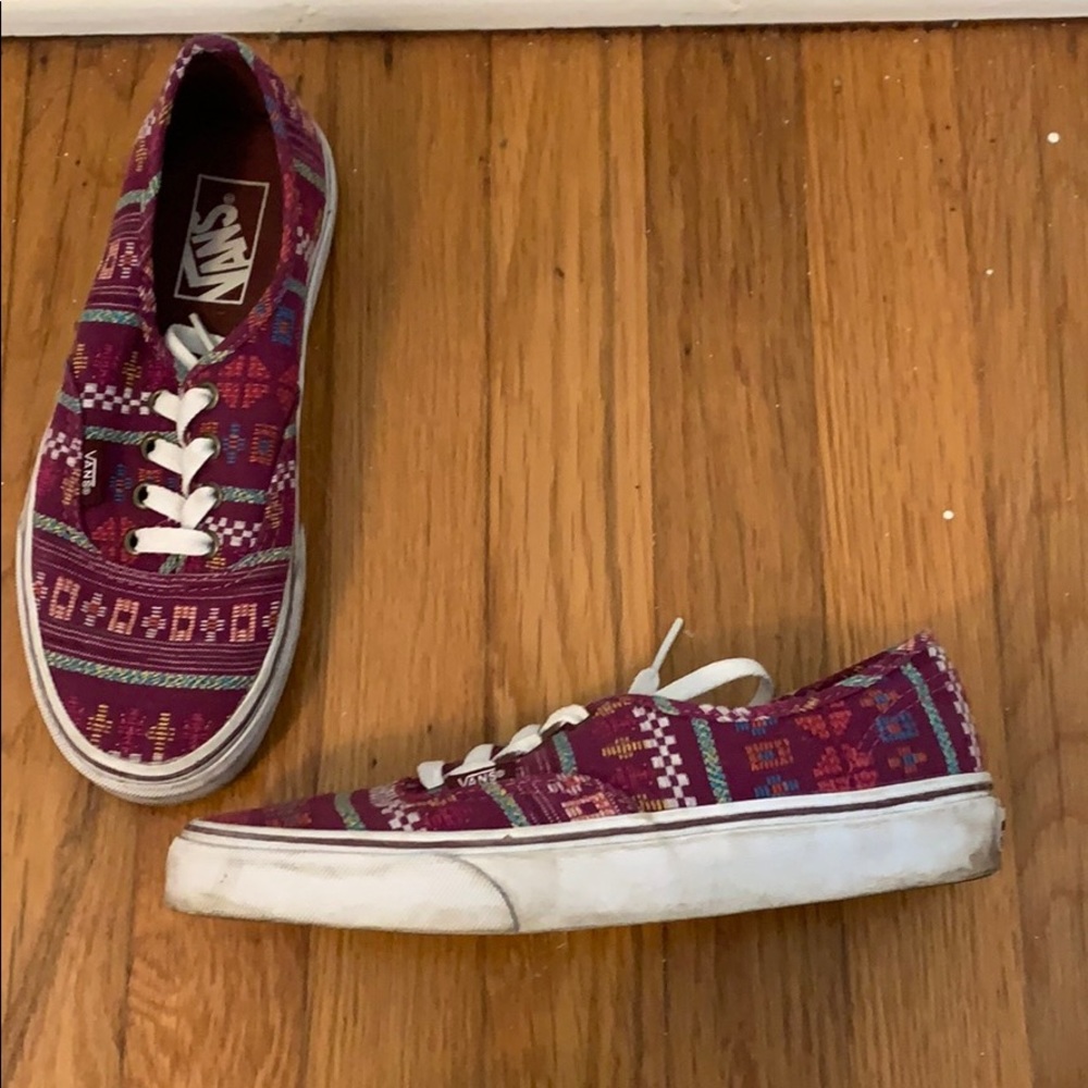 Patterned Vans - Picture 2 of 3